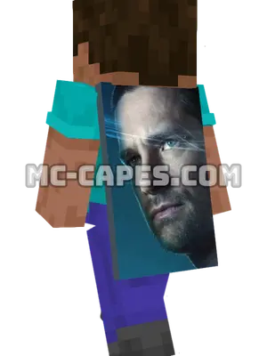 Cameron Hicks Minecraft cape worn on a player