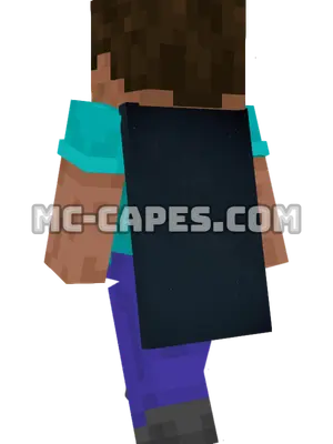 Constellation Night Sky Minecraft cape worn on a player