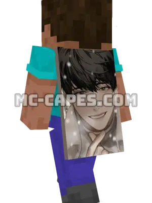 Dok-Ja Kim Minecraft cape worn on a player