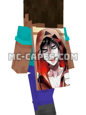 Isaac Foster Minecraft cape worn on a player