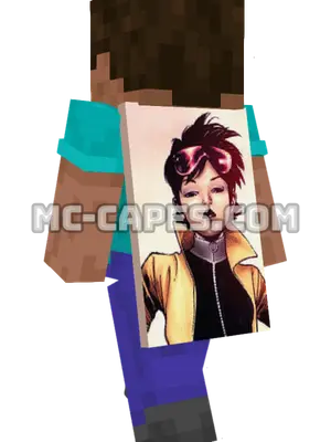 Jubilee Minecraft cape worn on a player