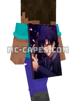Kiritsugu Emiya Minecraft cape worn on a player