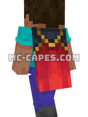 Migrator Minecraft cape worn on a player