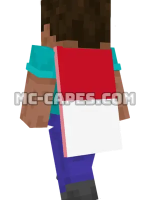 Monaco Flag Minecraft cape worn on a player
