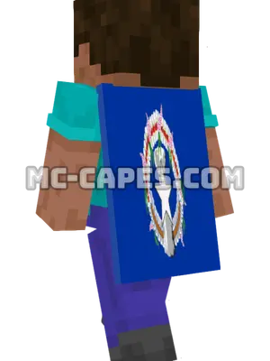 Northern Mariana Islands Flag Minecraft cape worn on a player