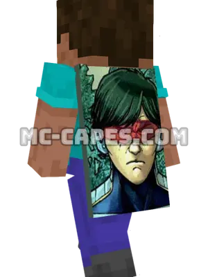 Northstar Minecraft cape worn on a player