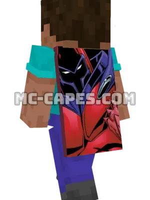 Onslaught Minecraft cape worn on a player