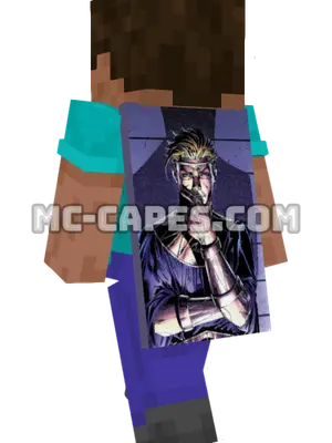 Ozymandias Minecraft cape worn on a player