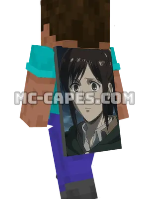 Sasha Blouse Minecraft cape worn on a player