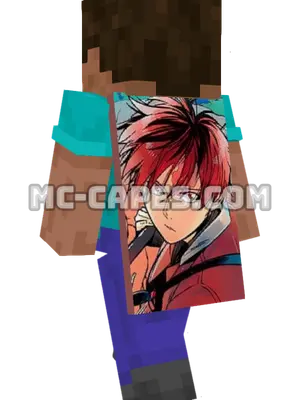 Stark Minecraft cape worn on a player