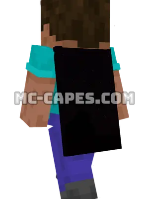 Starry Mountain Minecraft cape worn on a player