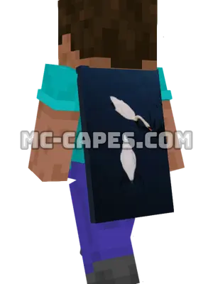 Swans on Lake Minecraft cape worn on a player