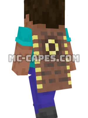 Translator Minecraft cape worn on a player