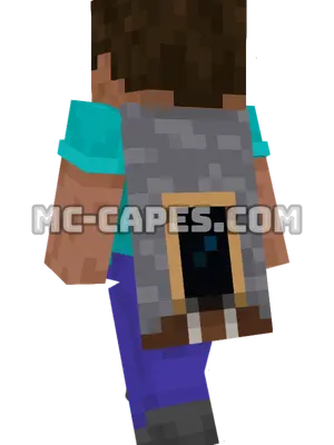 Yearn Minecraft cape worn on a player